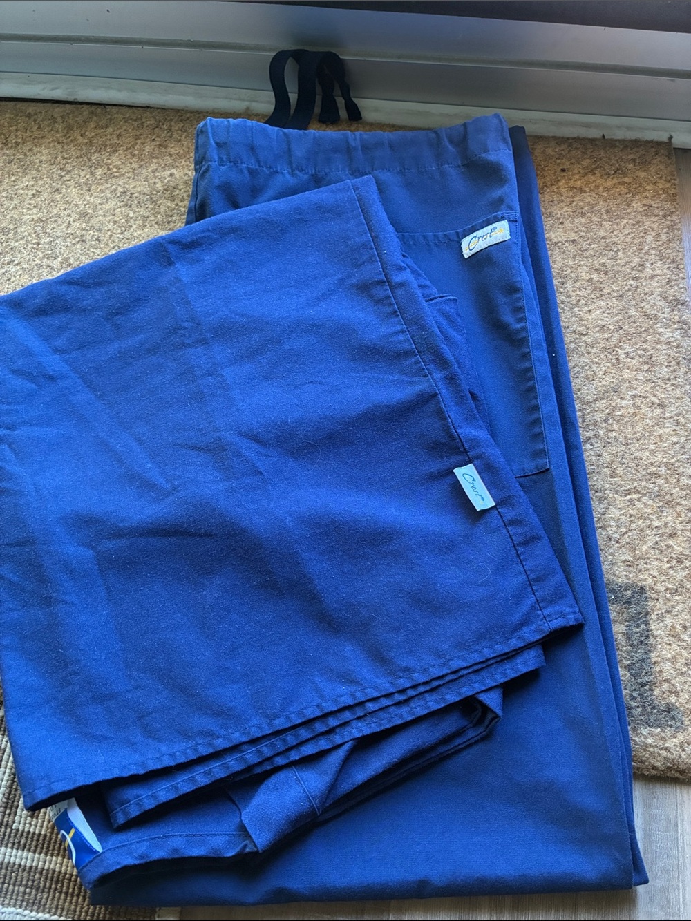 Navy Blue Medical Scrub Pants